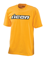 Men's Icon Slant Yellow T-Shirt